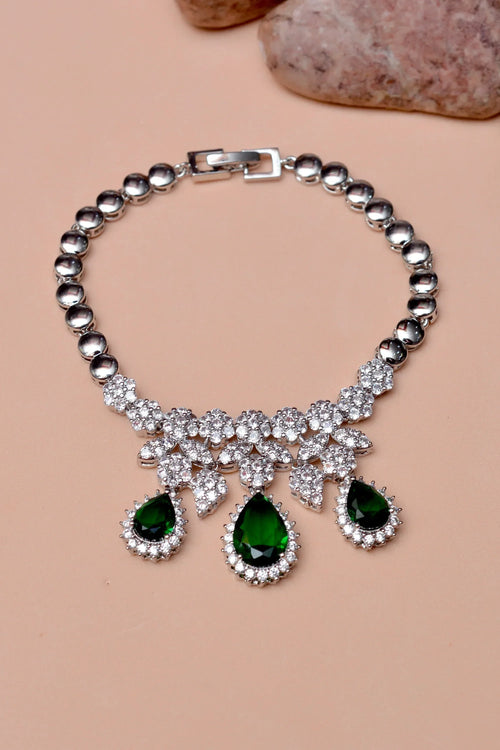 Party Wear Green Bracelet