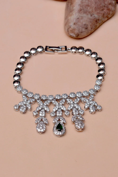 Party Wear Green Bracelet