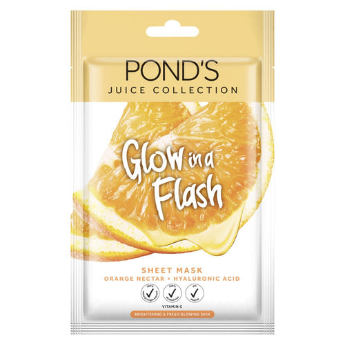 Ponds Sheet Mask Orange Nectar Hyaluronic Acid