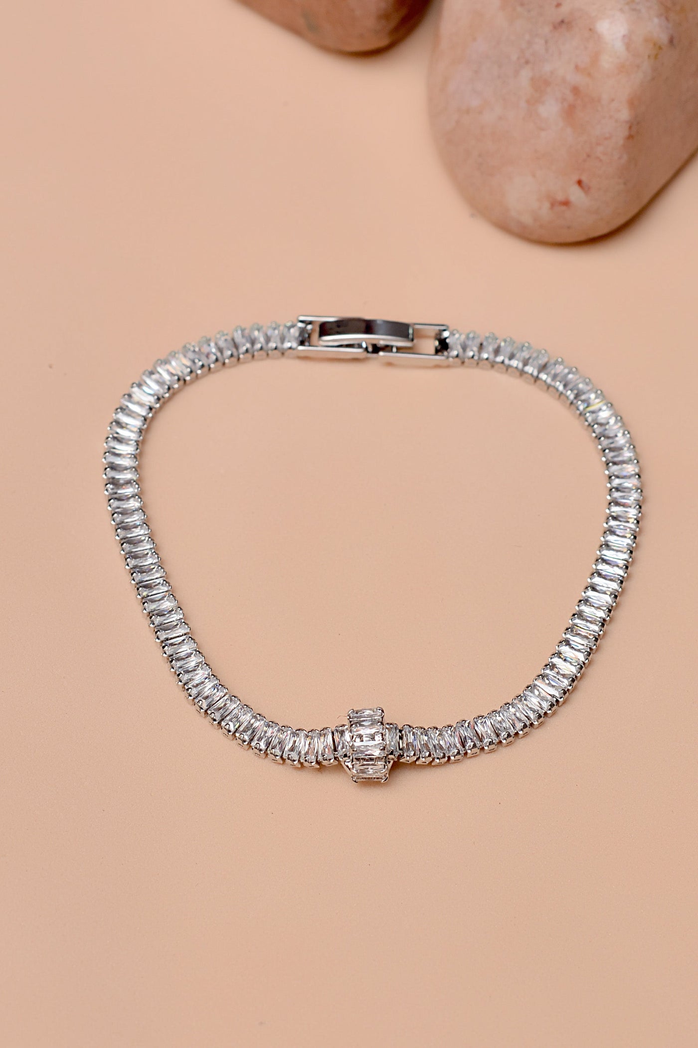 Party Wear Silver Bracelet
