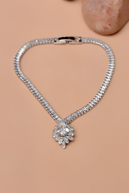 Party Wear Silver Bracelet