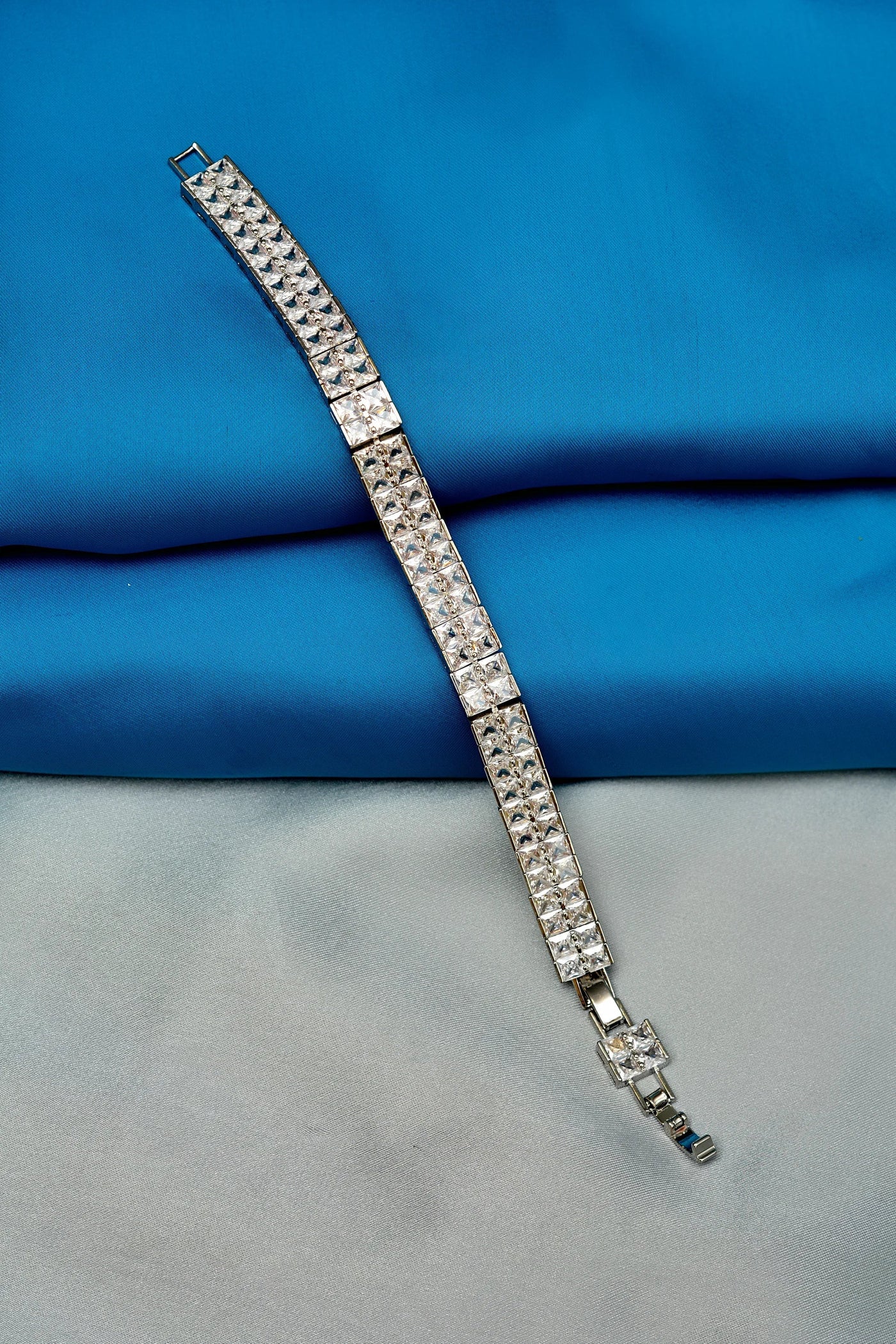 Party Wear Silver Bracelet