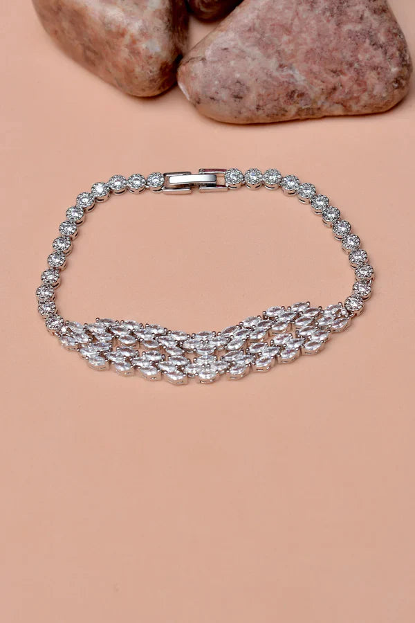 Party Wear Golden Bracelet