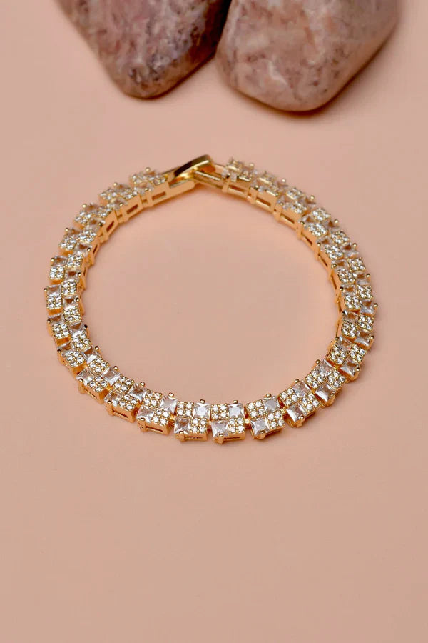 Party Wear Silver Bracelet