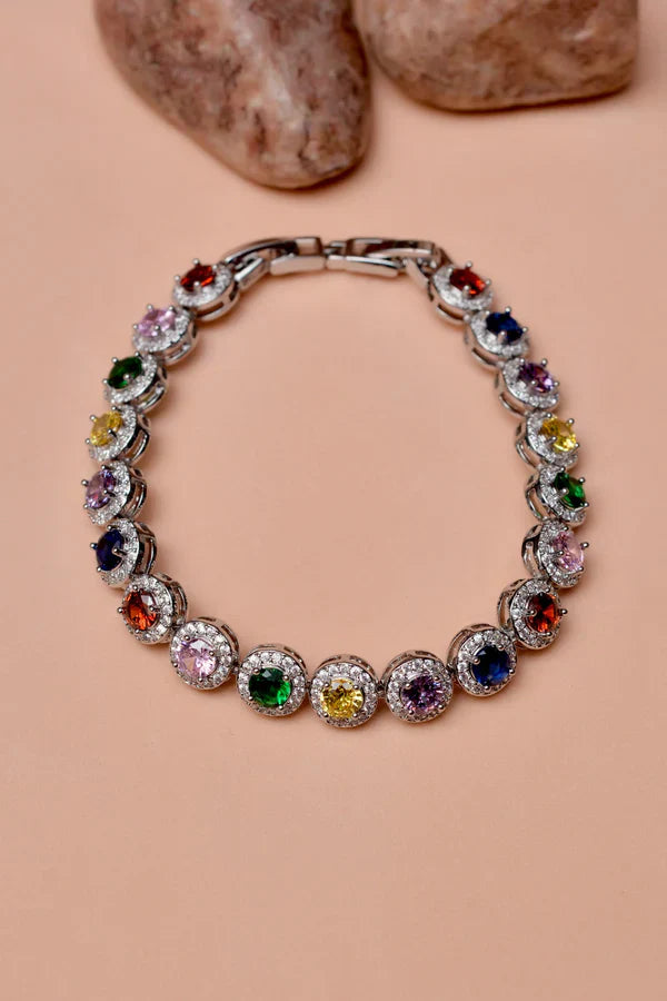 Party Wear Pink Bracelet