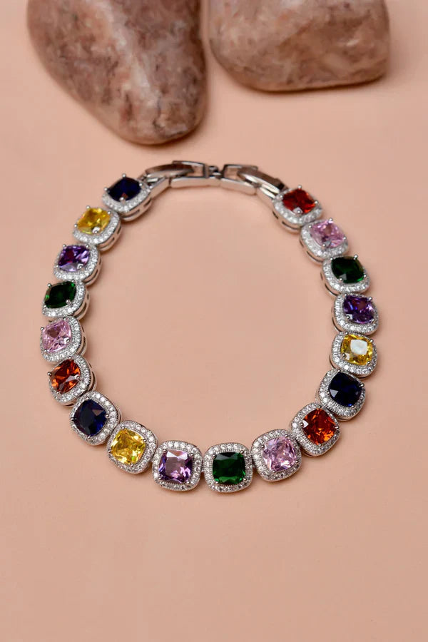 Party Wear Blue Bracelet
