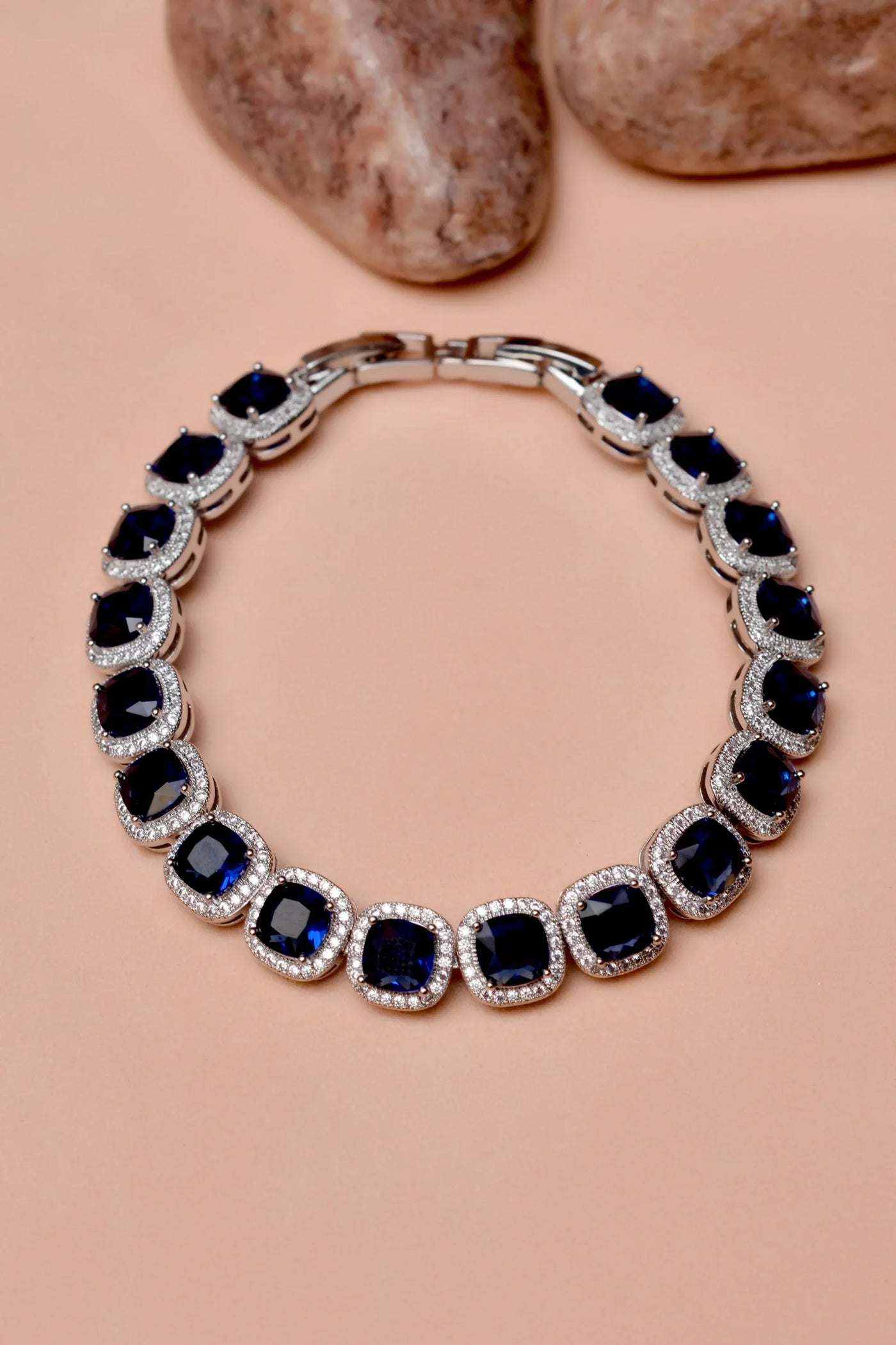 Party Wear Blue Bracelet