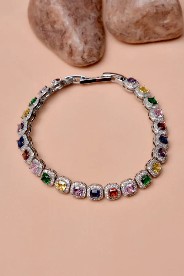 Party Wear Pink Bracelet