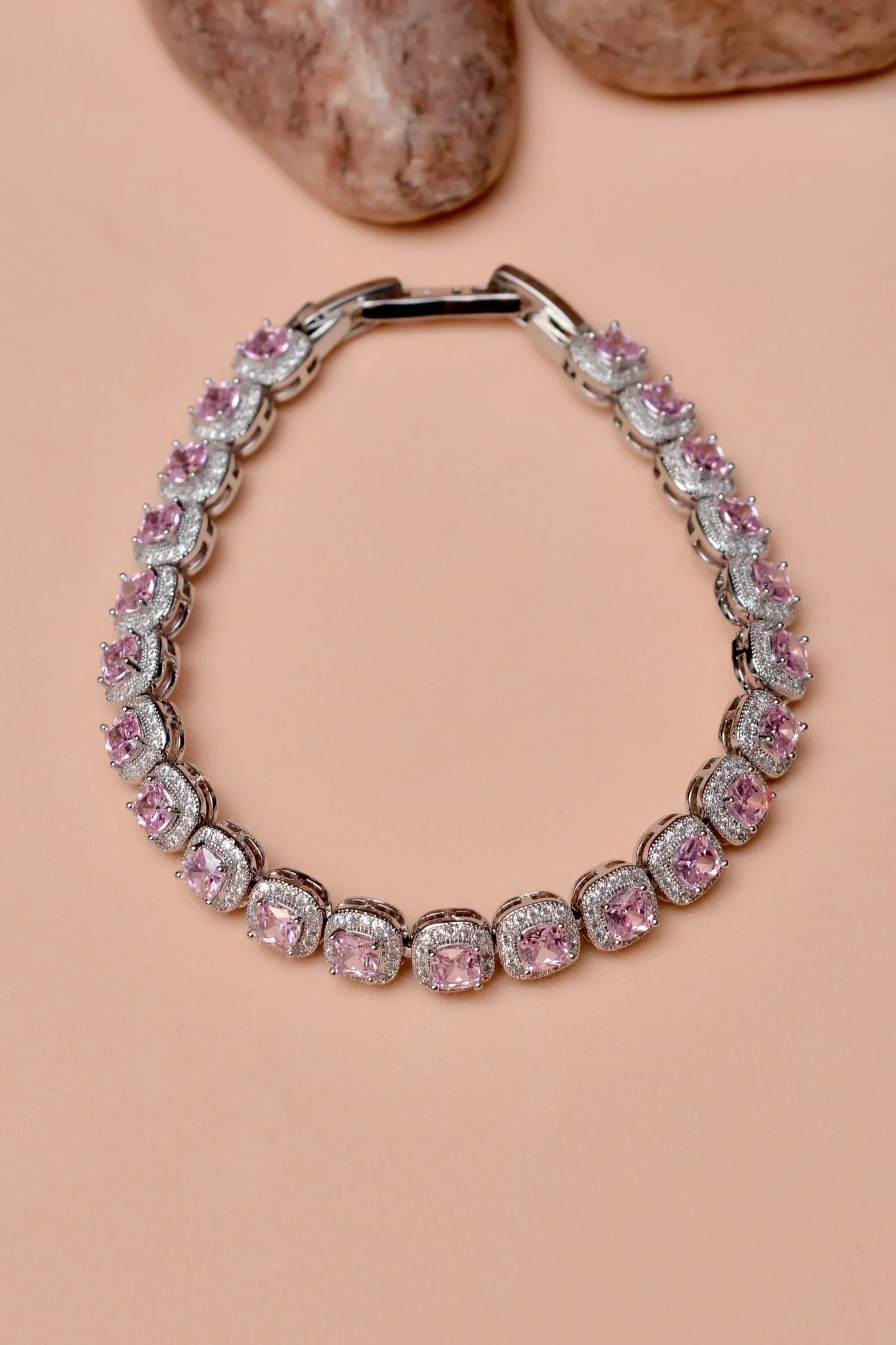 Party Wear Pink Bracelet