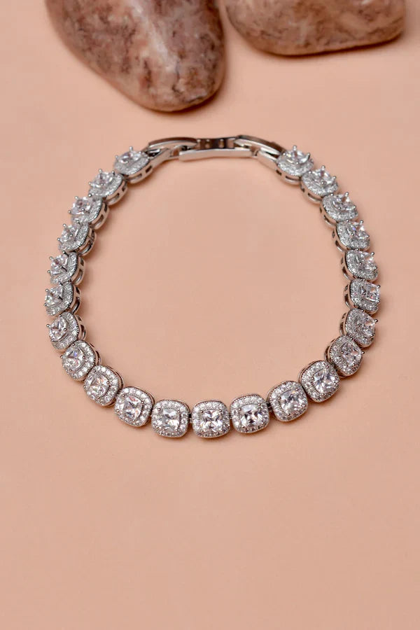 Party Wear Pink Bracelet