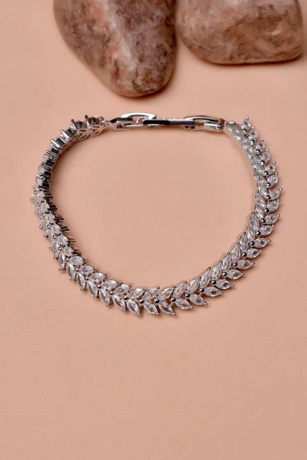Party Wear Blue Bracelet