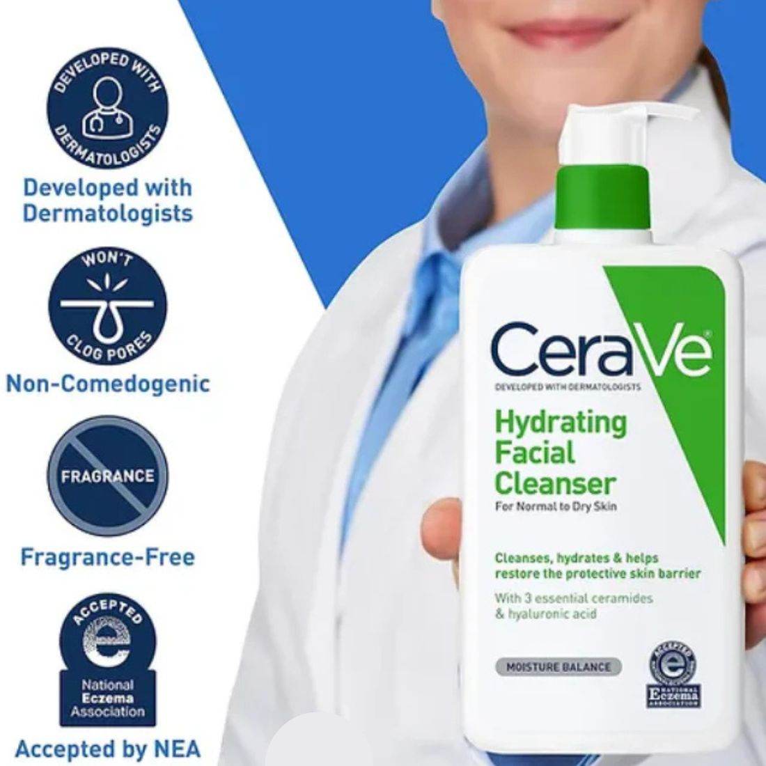 CeraVe - Hydrating Facial Cleanser