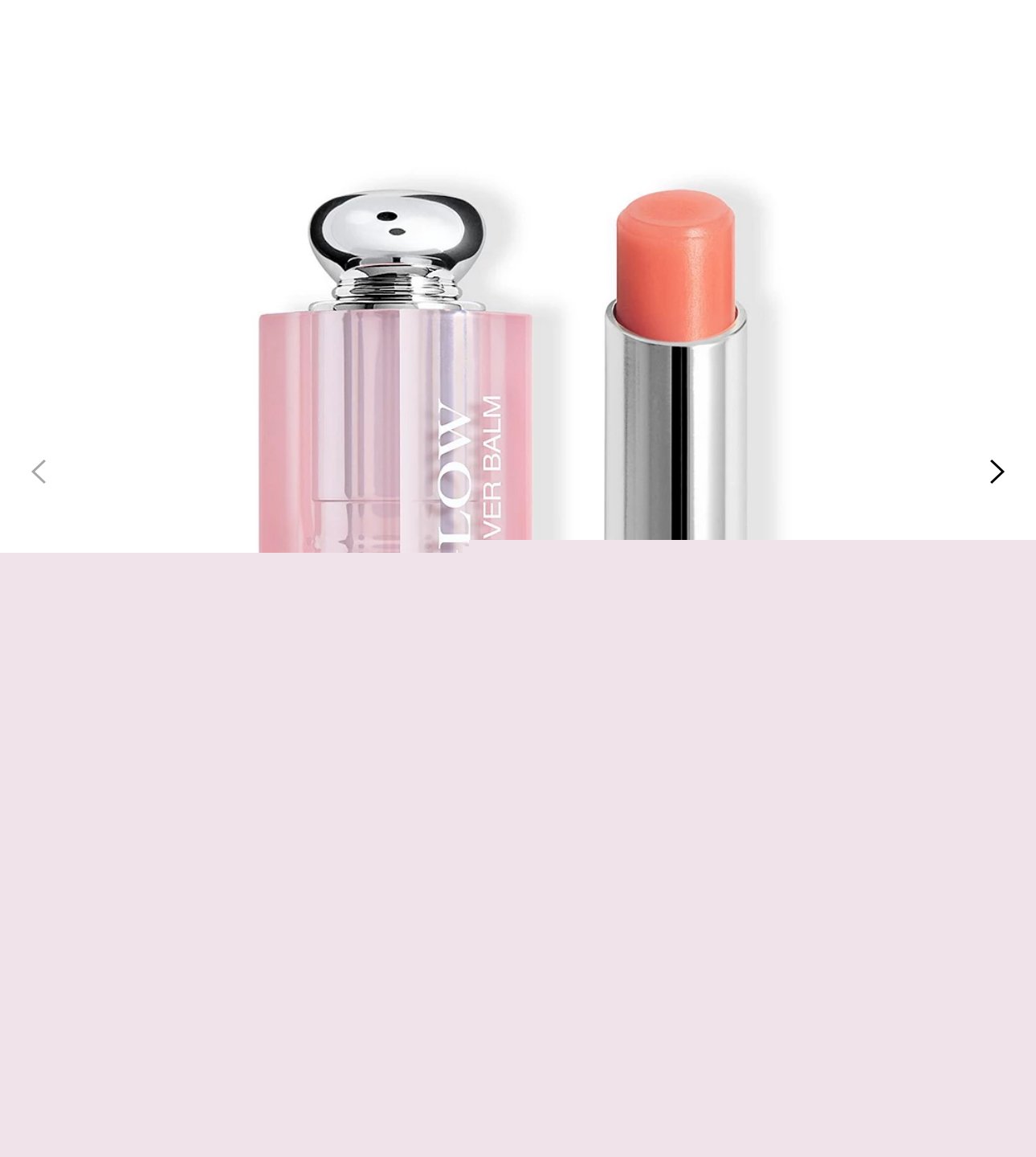 Dior Addict Lip Glow Lip Balm Lip Kit - 004 Coral +001 Pink